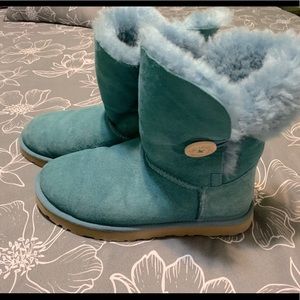 Ugg Bailey Button Boots - Size 8